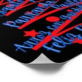 Puerto Ricaanse Kerstmis Feliz Navidad Poster (Hoek)