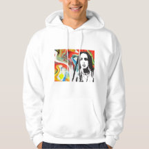 Puerto Ricaanse kunst heren pullover hoodie