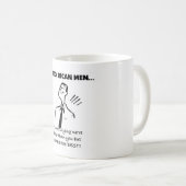 Puerto Ricaanse Mannen zijn de beste Koffiemok (Voorkant rechts)