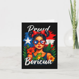 Puerto Ricaanse Meisjes Boricua Puerto Rico Erfgoe Kaart