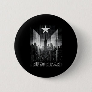 Puerto Ricaanse New Yorkse mannen vrouwen Taino vl Ronde Button 5,7 Cm