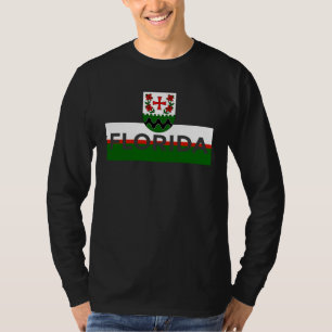 Puerto Ricaanse overhemden gemaakt in Florida T-shirt