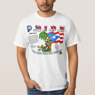 Puerto Ricaanse P.R.I.D.E - T-shirt