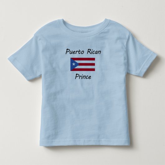 Puerto Ricaanse prins Kinder Shirts (Voorkant)