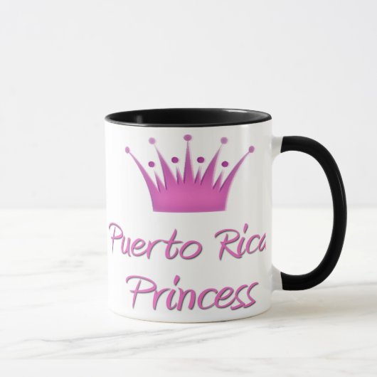 Puerto Ricaanse prinses Mok (Rechts)