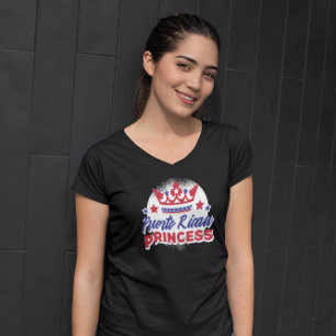 Puerto Ricaanse prinses Schattige Boricua Girl Pri T-shirt
