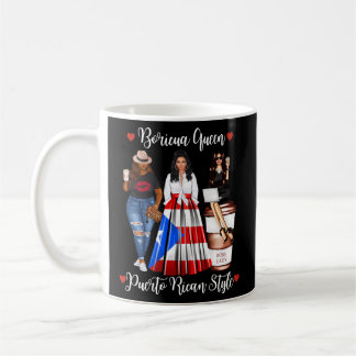 Puerto Ricaanse stijl Boricua koningin moeders Pue Koffiemok