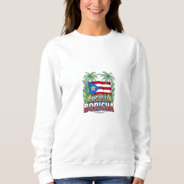 Puerto Ricaanse trots crewneck voor vrouwen Trui
