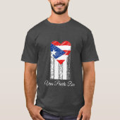 Puerto Ricaanse vlag - aanpasbaar T-shirt (Voorkant)