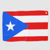 Puerto Ricaanse Vlag & golf Puerto Rico / sport Golfhanddoek (Horizontaal)