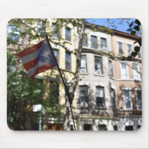 Puerto Ricaanse vlag Hogere West Side New York NYC Muismat