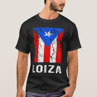 Puerto Ricaanse vlag Loiza Puerto Rican Pride T-shirt