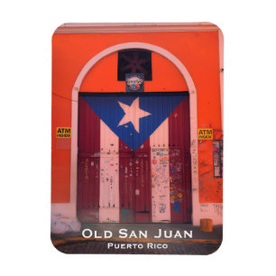 Puerto Ricaanse vlag - Old San Juan - Boricua! Magneet
