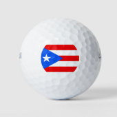 Puerto Ricaanse vlag (Puerto Rico) Golfballen (Voorkant)