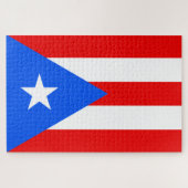 Puerto Ricaanse vlag (Puerto Rico) Legpuzzel (Horizontaal)