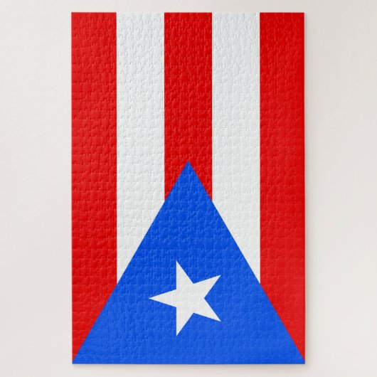 Puerto Ricaanse vlag (Puerto Rico) Legpuzzel (Verticaal)