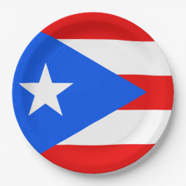 Puerto Ricaanse vlag (Puerto Rico) Papieren Bordje