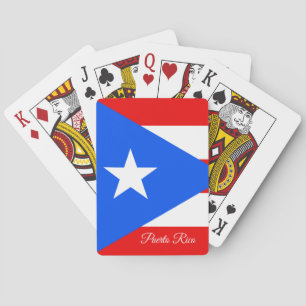 Puerto Ricaanse vlagspelen, Puerto Rico-speelkaart Pokerkaarten