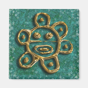 Puerto Ricaanse zonnetwerper Magneet