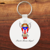 Puerto Rican Angel Sleutelhanger (Voorkant)