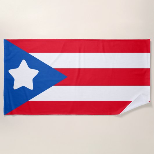 Puerto Rican Beach Towel Strandlaken (Voorkant)