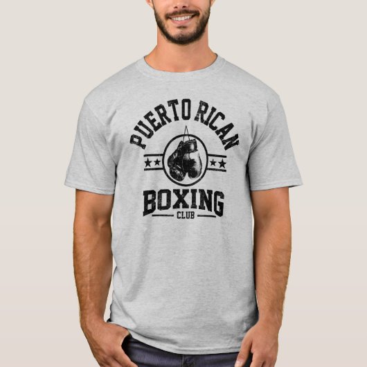 Puerto Rican Boxing Club T-shirt (Voorkant)