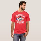 Puerto Rican Boxing T-shirt (Voorkant volledig)