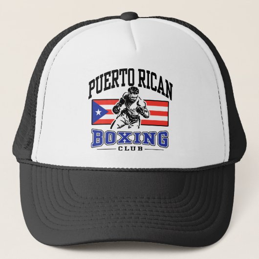 Puerto Rican Boxing Trucker Pet (Voorkant)