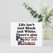 Puerto Rican Briefkaart (Staand voorkant)