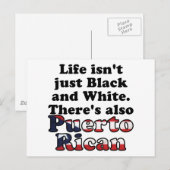 Puerto Rican Briefkaart (Voorkant / Achterkant)