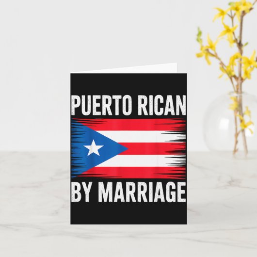 Puerto Rican By Marriage Puerto Rico  Kaart (Gele Bloem)