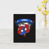 Puerto Rican Camuy Kaart (Gele Bloem)