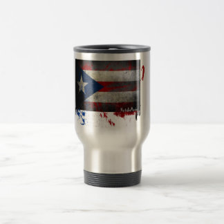 Puerto Rican Flag Coffee Reisbeker