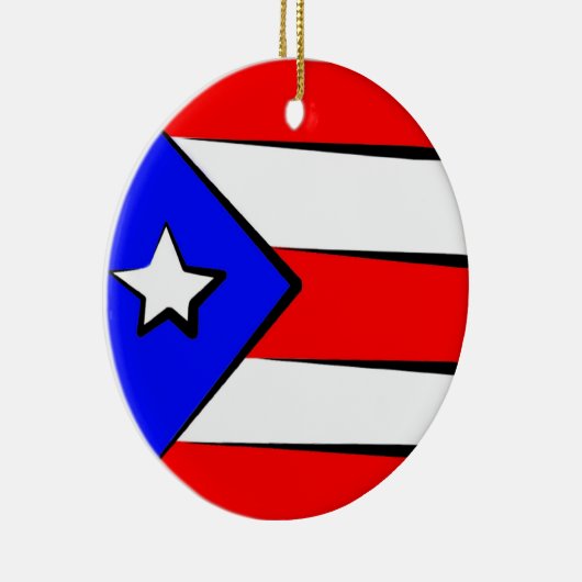 Puerto Rican Flag Ornament (Rechts)