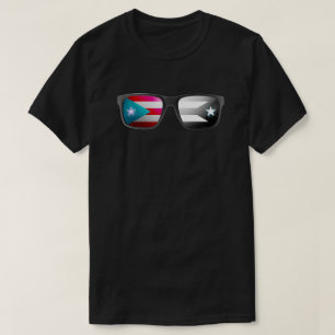 Puerto Rican Flags Shades   Boricua, Puerto Rico T-shirt