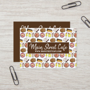 Puerto Rican Food Cuisine Restaurant Caterer Chef Visitekaartje