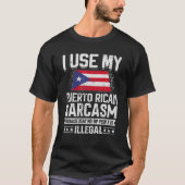 Puerto Rican Funny National Proud T-shirt (Voorkant)