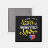 Puerto Rican Funny Quote Puerto Rico Pride Distres Magneet (Voorkant / Achterkant)