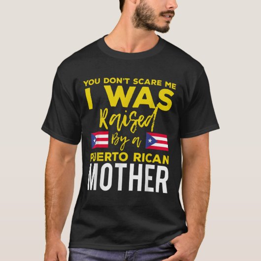 Puerto Rican Joke Quote Puerto Rico Pride T-shirt (Voorkant)