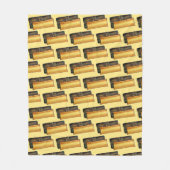 Puerto Rican Pasteles Savory Banana Leaf Cakes Fleece Deken (Voorkant)