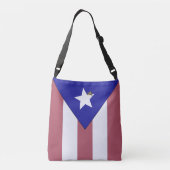 Puerto Rican Pride Crossbody Tas (Achterkant)