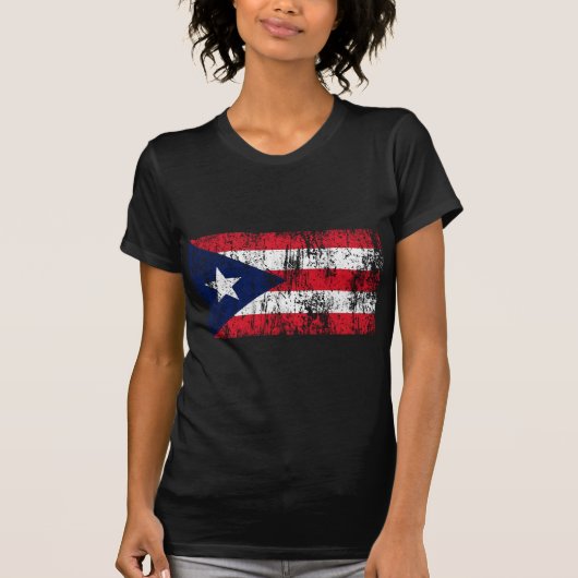 Puerto Rican Pride Flag T-shirt (Voorkant)