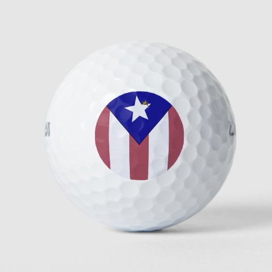 Puerto Rican Pride Golfballen (Voorkant)