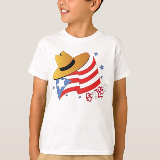 Puerto Rican Salsa T-shirt (Voorkant)