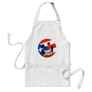 Puerto Rican Smile Standaard Schort