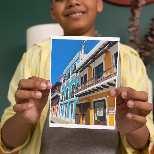 Puerto Rican Street Briefkaart