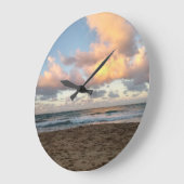 Puerto Rican Sunset Clock Grote Klok (Hoek)