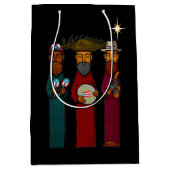 Puerto Rican Three Wise Men – Parranda Medium Cadeauzakje (Voorkant)