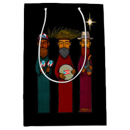Puerto Rican Three Wise Men – Parranda Medium Cadeauzakje
