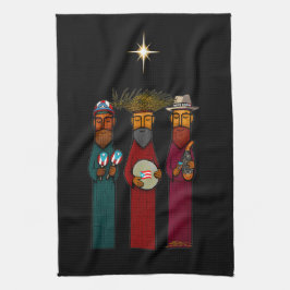 Puerto Rican Three Wise Men – Parranda Theedoek